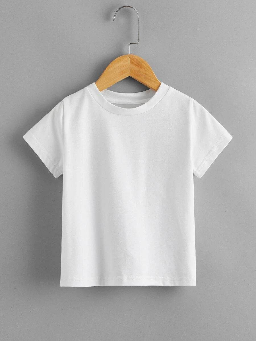 Kids Solid Short Sleeve Tee - IRRAKIDS