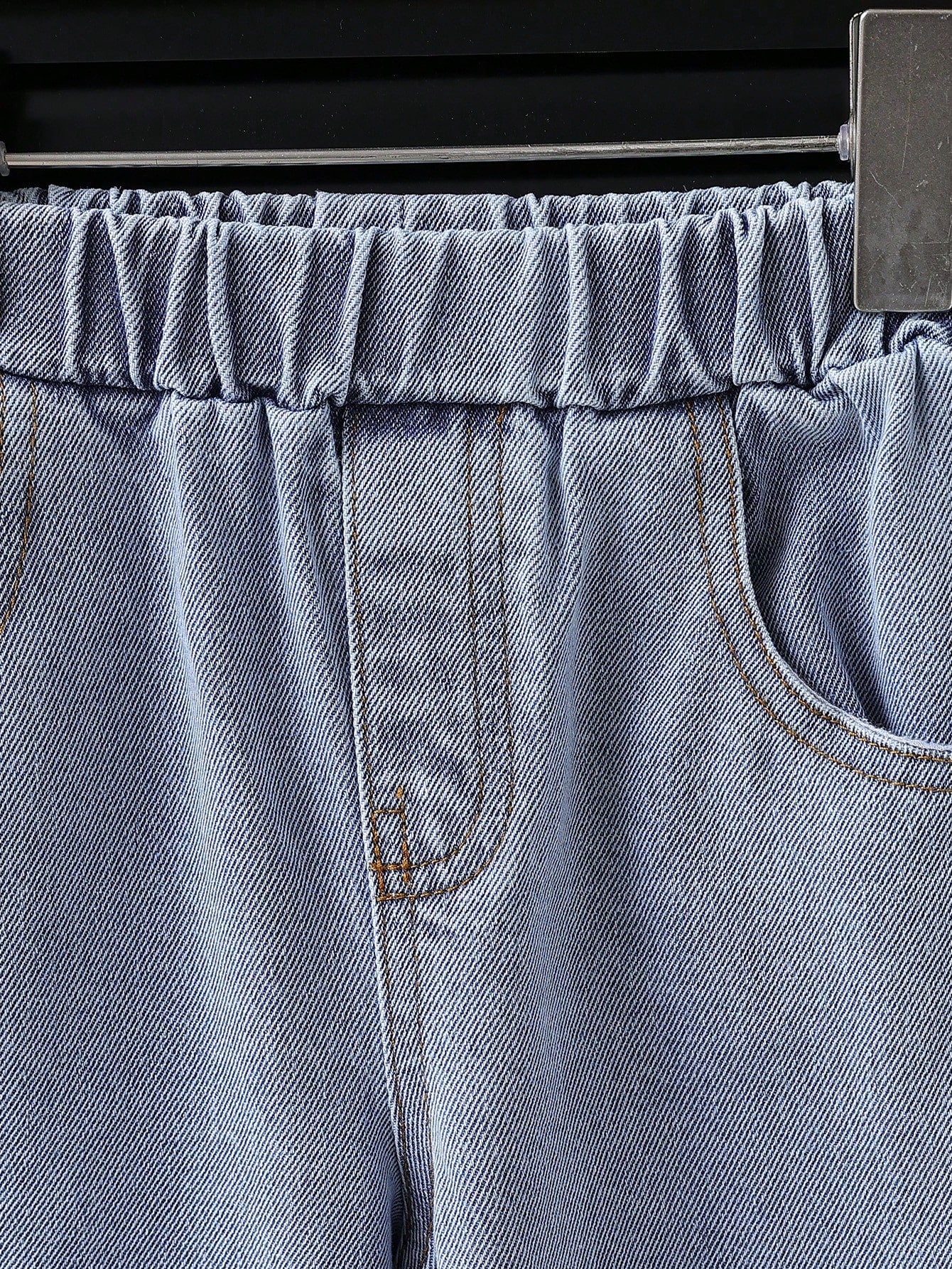 Ensemble 2 pièces d'été pour petite fille : haut à nœud et pantalon large en dentelle