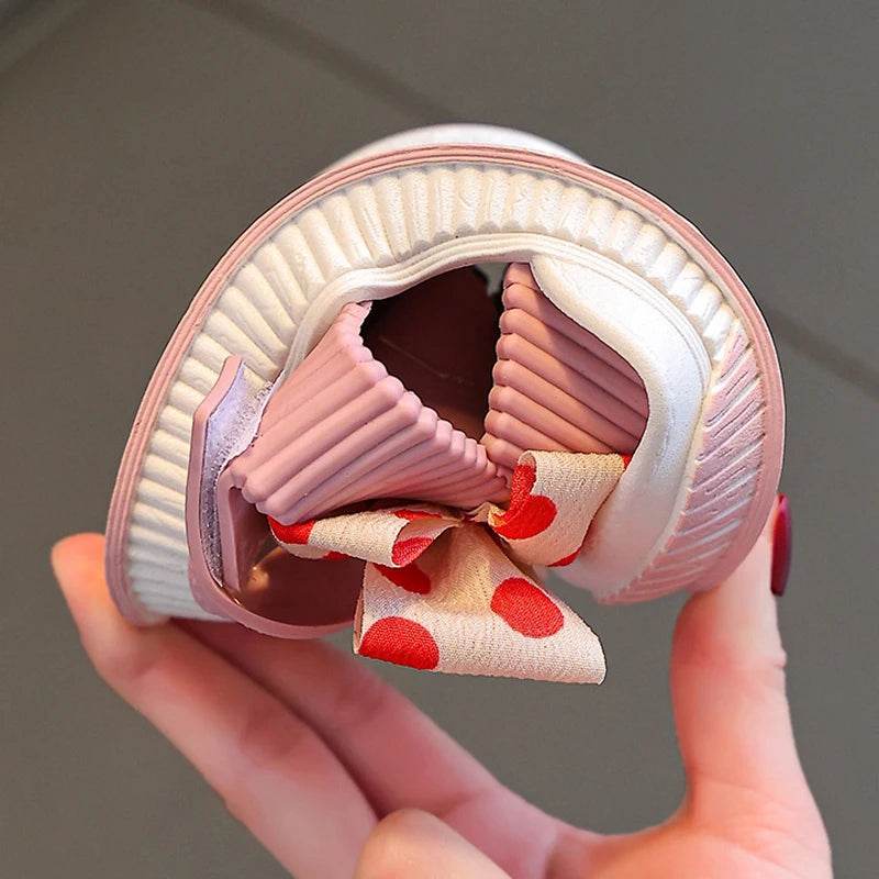 Summer Princess: Little Girls' Net Open-Toe Sandals with bowknot - IRRAKIDS