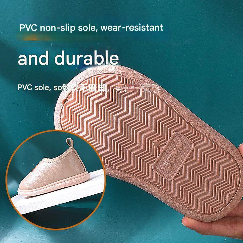 Cozy Kids' Plush Cotton Slippers - Winter Ready, Non-slip & Waterproof! - IRRAKIDS