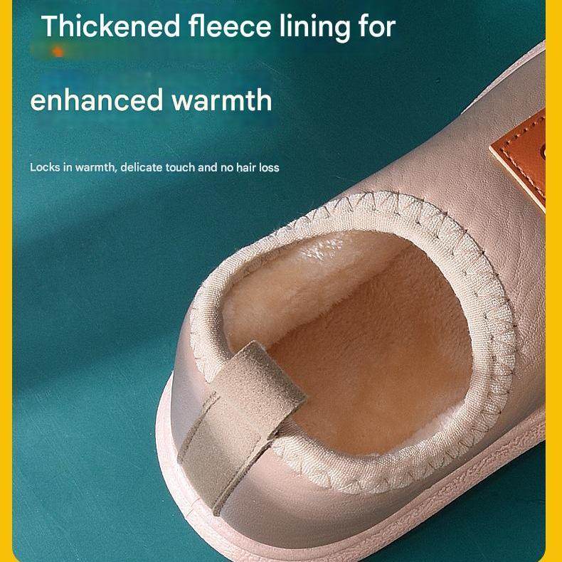 Cozy Kids' Plush Cotton Slippers - Winter Ready, Non-slip & Waterproof! - IRRAKIDS