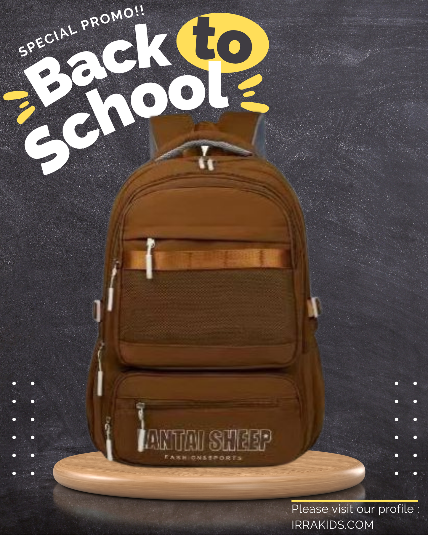 New Fashion Colors School Bag for Students Lightweight Large Capacity Waterproof