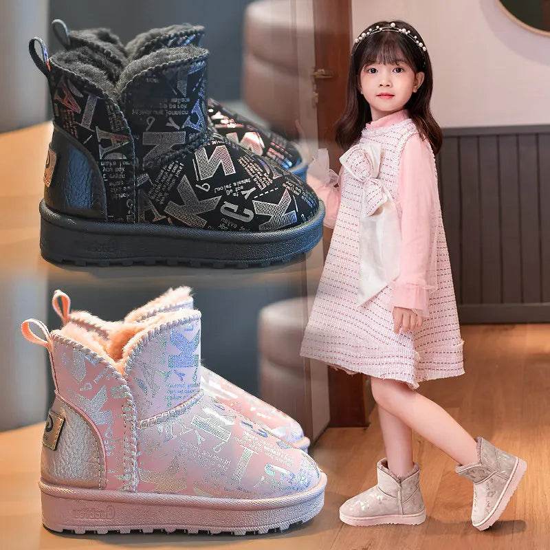 Girls' Luxury Waterproof Casual Shoes Autumn Winter 2025 - IRRAKIDS