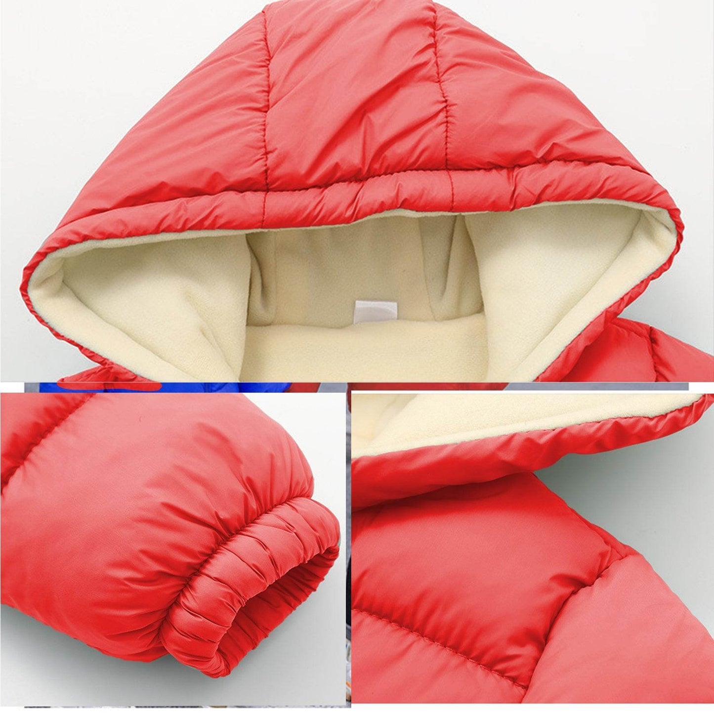 Cozy Kids' Hooded Winter Cotton Jacket - IRRAKIDS