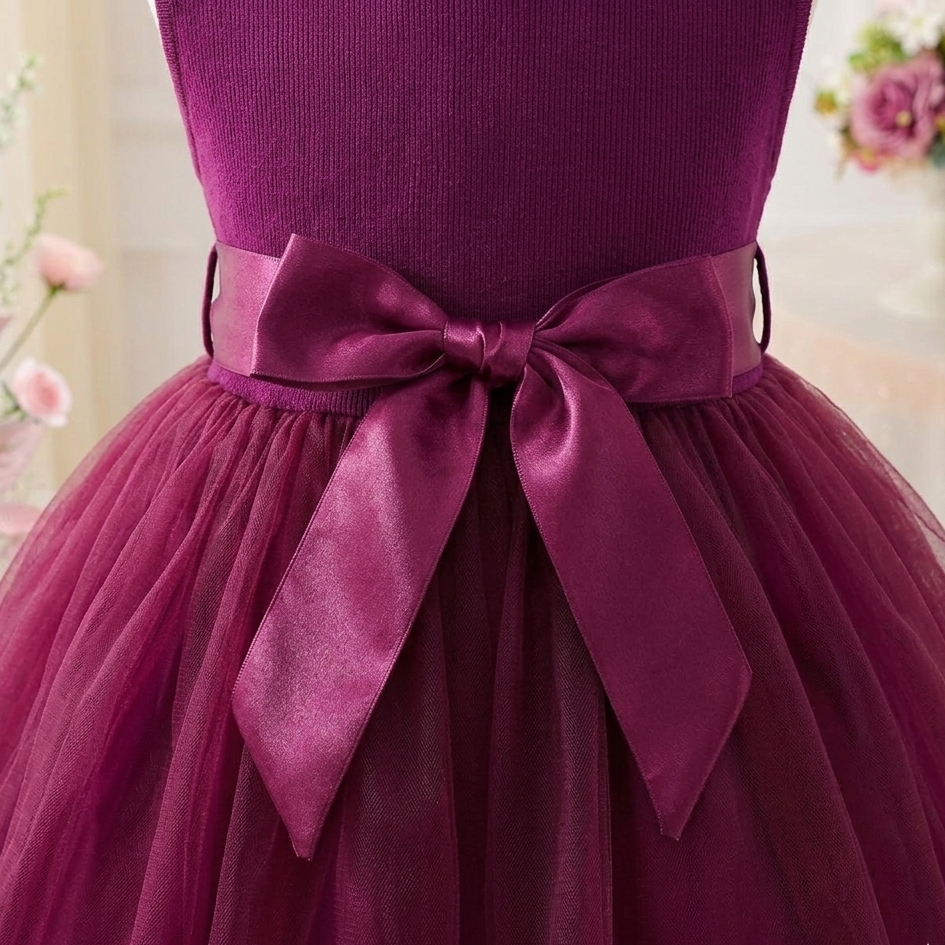 Robe élégante en tulle Berry pour filles