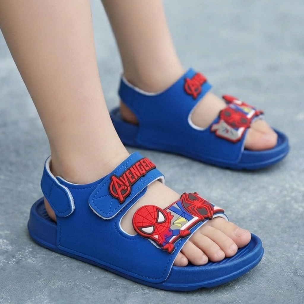 Sandales d'été pour enfants – Confort léger avec motif araignée