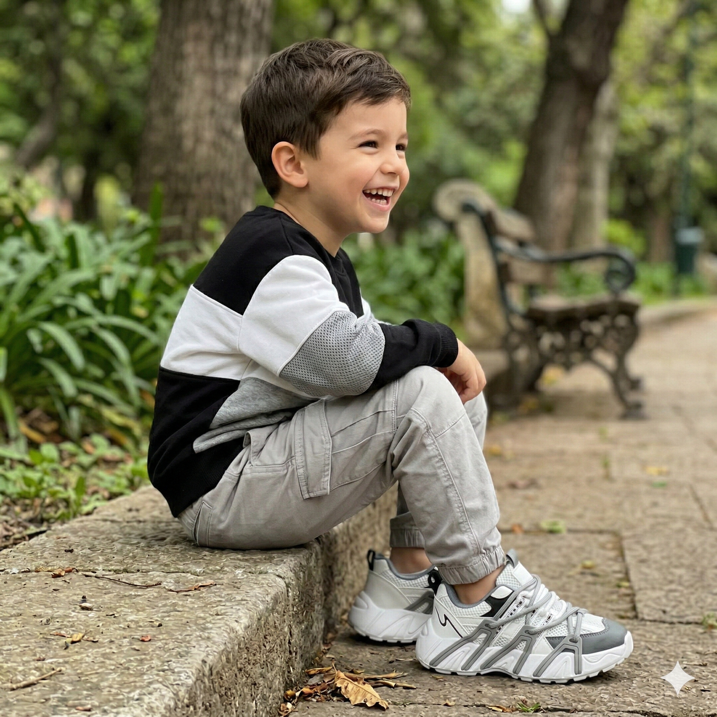 Urban Flex Kids Chunky Sneakers – Trendy Comfort for Everyday Adventures