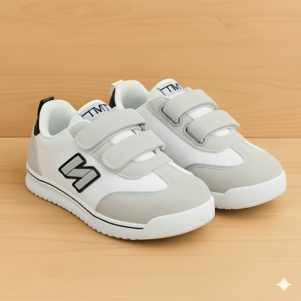 Kids' Casual Velcro Sneakers – Lightweight, Comfortable & Stylish Everyday Shoes (Sizes 25–35)