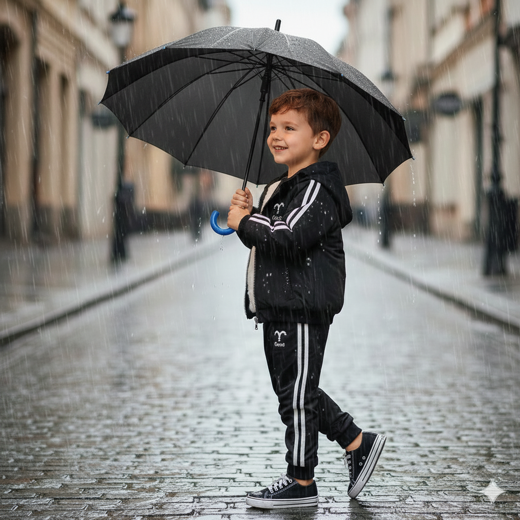 Unisex Kids Clothing Set 2PCS โ Soft Cotton Top & Pants, Casual Comfortable Outfit for Boys and Girls