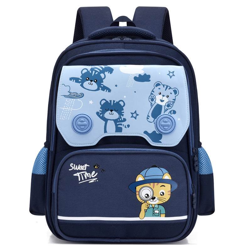 Large Capacity Burden-Reducing Cartoon Backpack – Stylish & Comfortable for 2rd-6th Grade Boys & Girls - IRRAKIDS