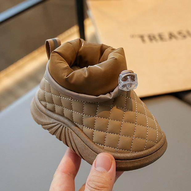 Treaso 2024 Autumn/Winter Children's Snow Boots: Warm, Plush, and Non-Slip for Indoor and Outdoor Play - IRRAKIDS
