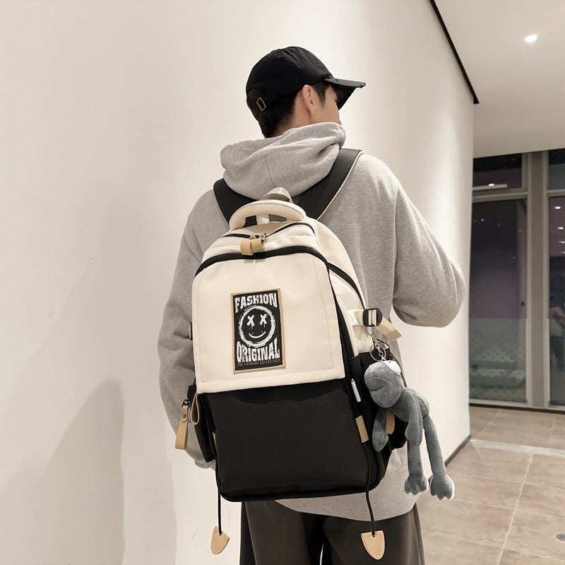 Sac à dos d'école unisexe haut de gamme et durable – Style moderne, grande capacité et confort longue durée