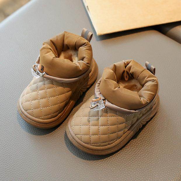 Treaso 2024 Autumn/Winter Children's Snow Boots: Warm, Plush, and Non-Slip for Indoor and Outdoor Play - IRRAKIDS