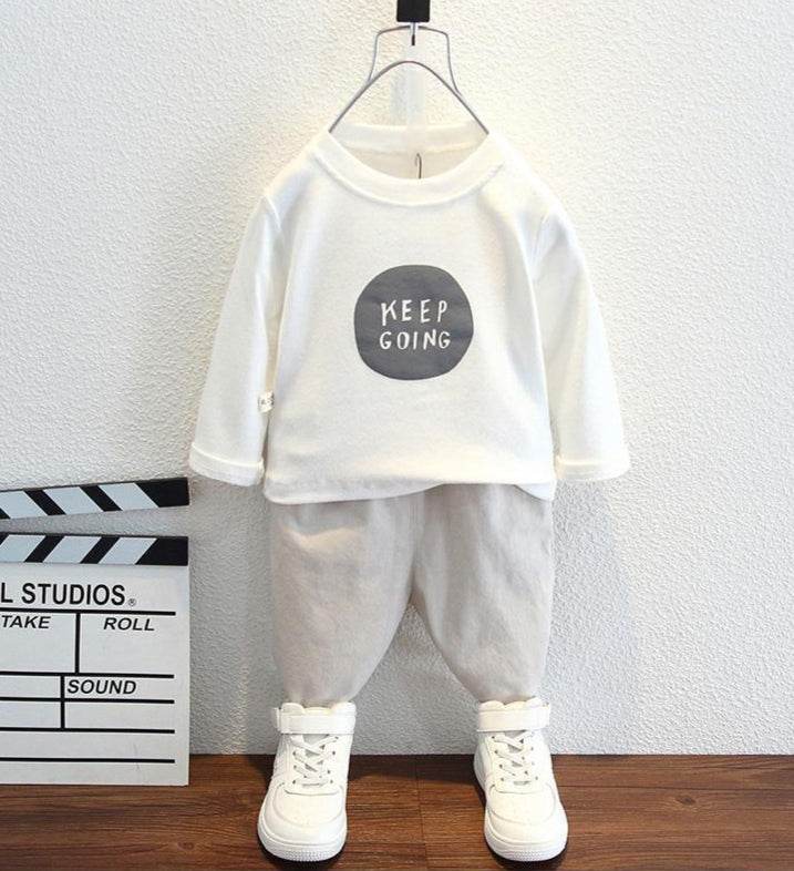 Elevate Your Little Man's Style with our 3pcs 2025 Trendy Autumn Suits - IRRAKIDS