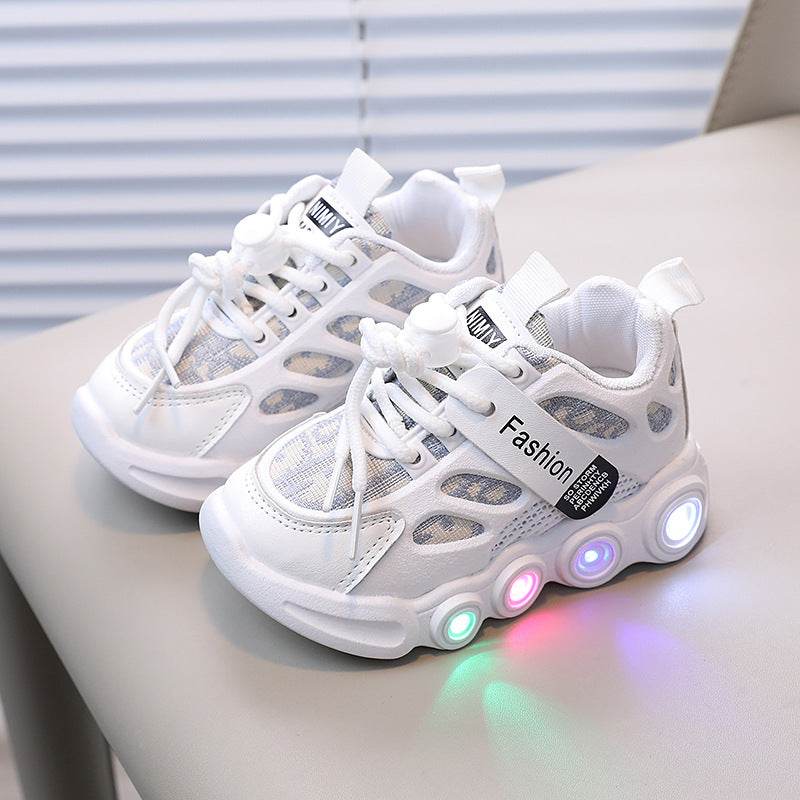 Light up your little one's style with our Unisex LED Sneakers - A Cool and Stylish Addition to Any Outfit! - IRRAKIDS