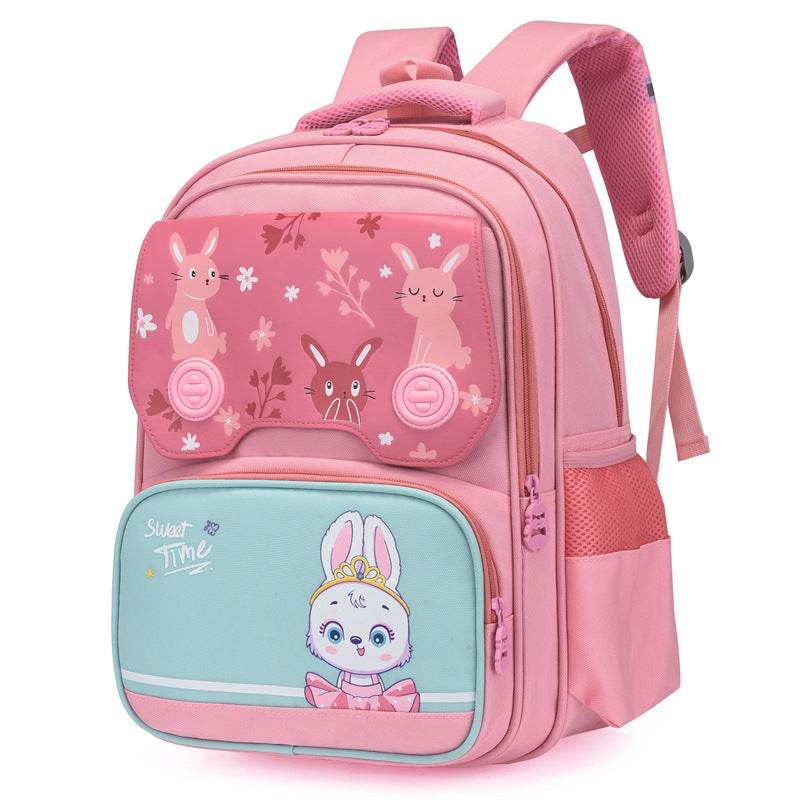 Large Capacity Burden-Reducing Cartoon Backpack – Stylish & Comfortable for 2rd-6th Grade Boys & Girls - IRRAKIDS