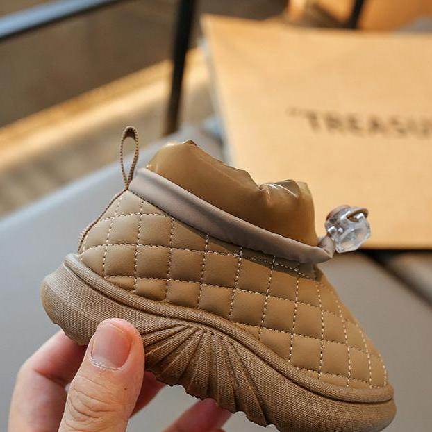 Treaso 2024 Autumn/Winter Children's Snow Boots: Warm, Plush, and Non-Slip for Indoor and Outdoor Play - IRRAKIDS