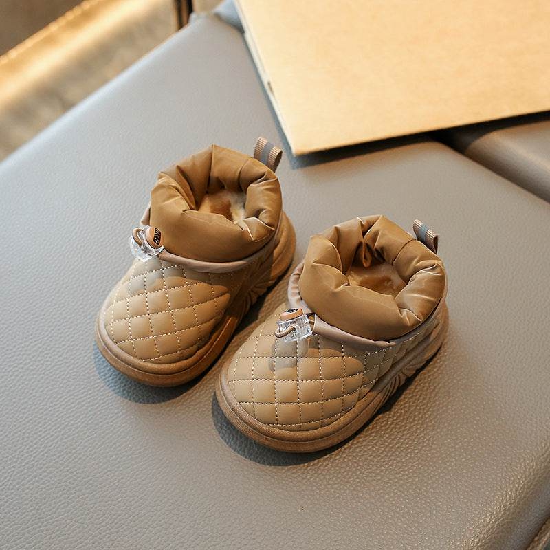Treaso 2024 Autumn/Winter Children's Snow Boots: Warm, Plush, and Non-Slip for Indoor and Outdoor Play - IRRAKIDS