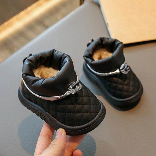 Treaso 2024 Autumn/Winter Children's Snow Boots: Warm, Plush, and Non-Slip for Indoor and Outdoor Play - IRRAKIDS