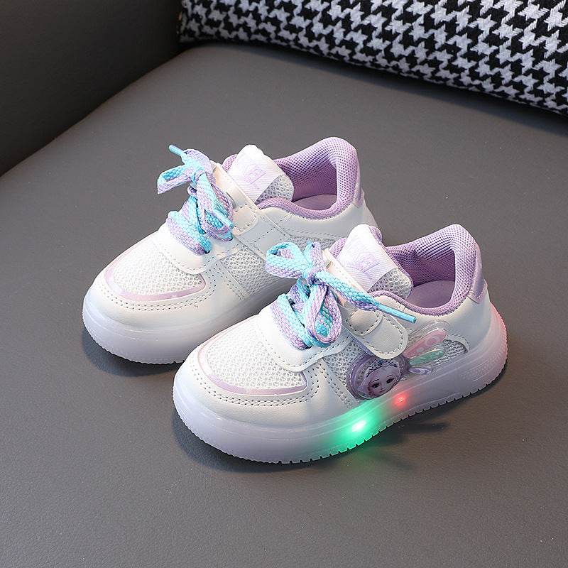 Girl's LED Light summer 2024 Shoes - Illuminated Comfort - IRRAKIDS