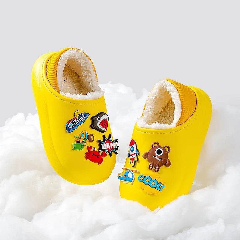 Cozy Comfort: 2023 New Style Kids Winter Bedroom Slippers - Children's Casual Shoes, Unisex Footwear for Baby (Limited Stock) - IRRAKIDS