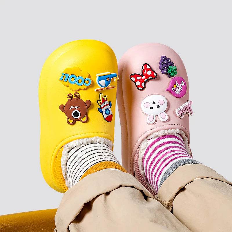 Cozy Comfort: 2023 New Style Kids Winter Bedroom Slippers - Children's Casual Shoes, Unisex Footwear for Baby (Limited Stock) - IRRAKIDS