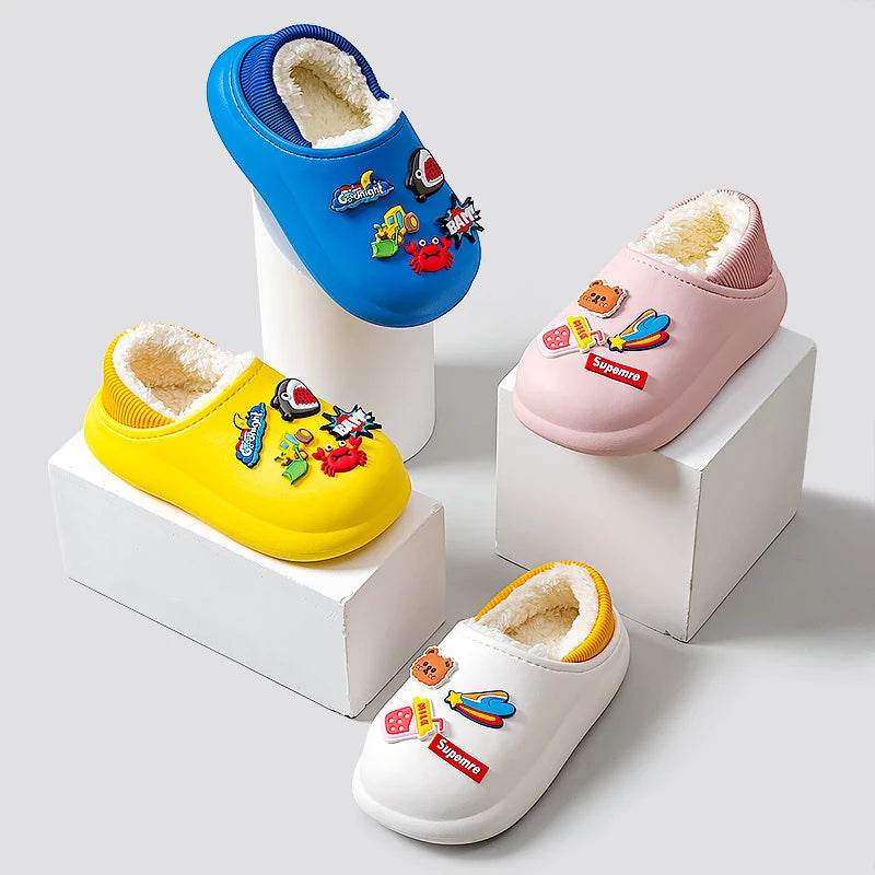 Cozy Comfort: 2023 New Style Kids Winter Bedroom Slippers - Children's Casual Shoes, Unisex Footwear for Baby (Limited Stock) - IRRAKIDS