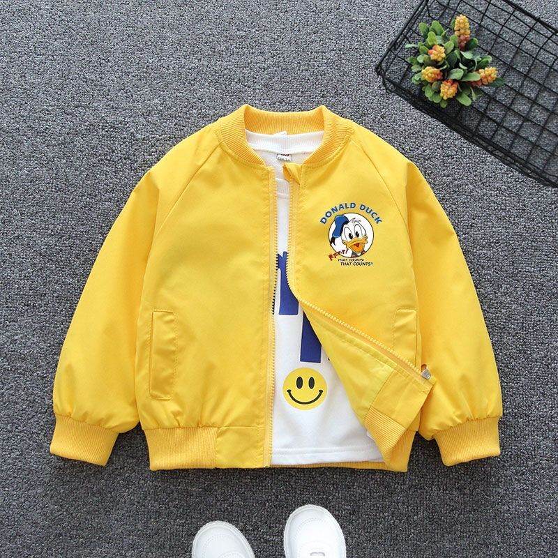 Boys Girls Cartoon Mickey Mouse Jacket - IRRAKIDS