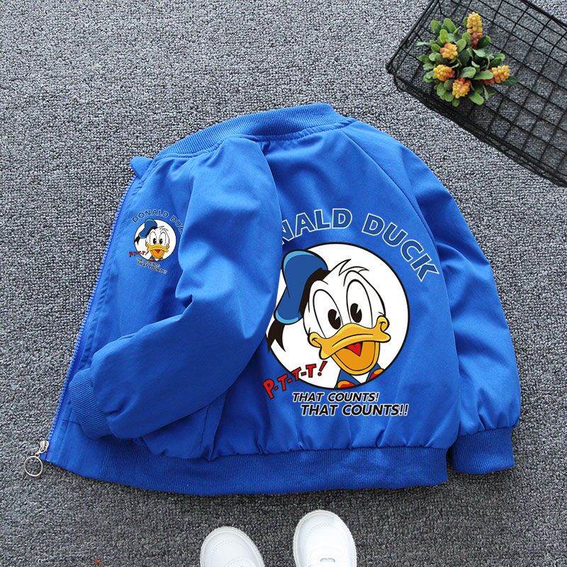 Boys Girls Cartoon Mickey Mouse Jacket - IRRAKIDS
