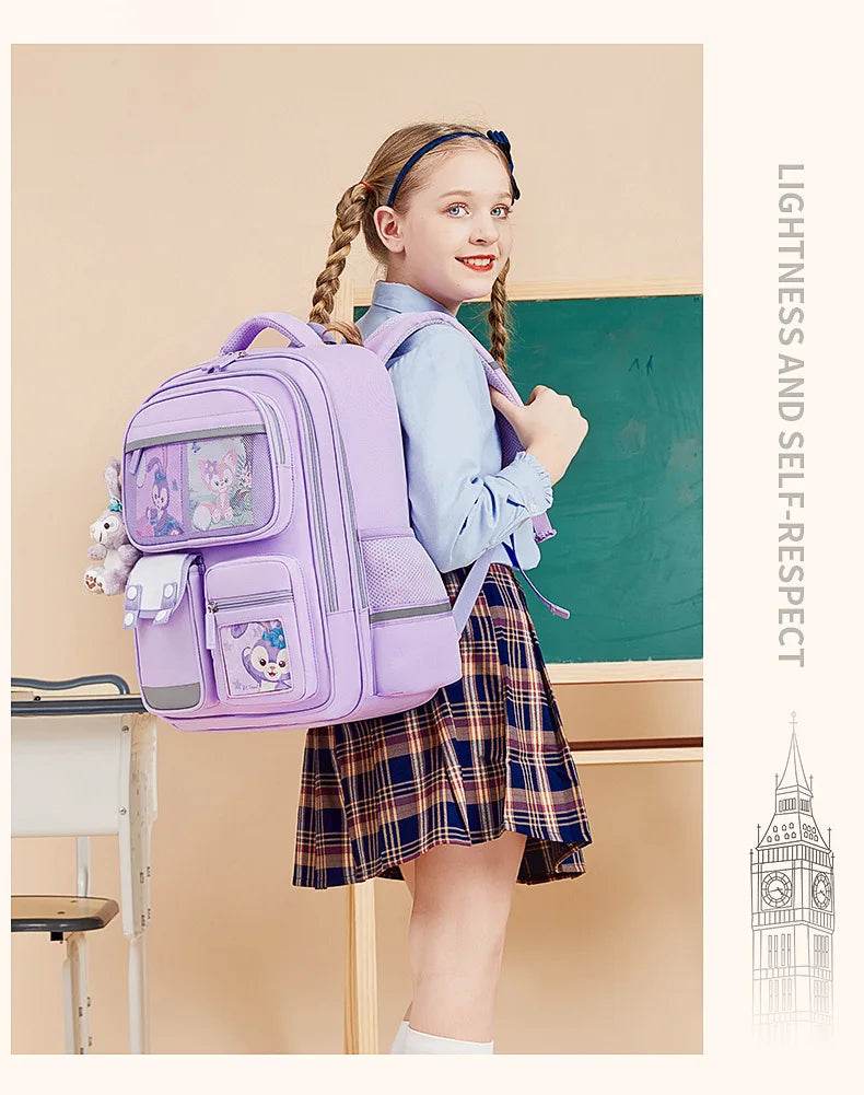 2024 New Children's Spine Relief School Backpack for Boys & Girls - IRRAKIDS