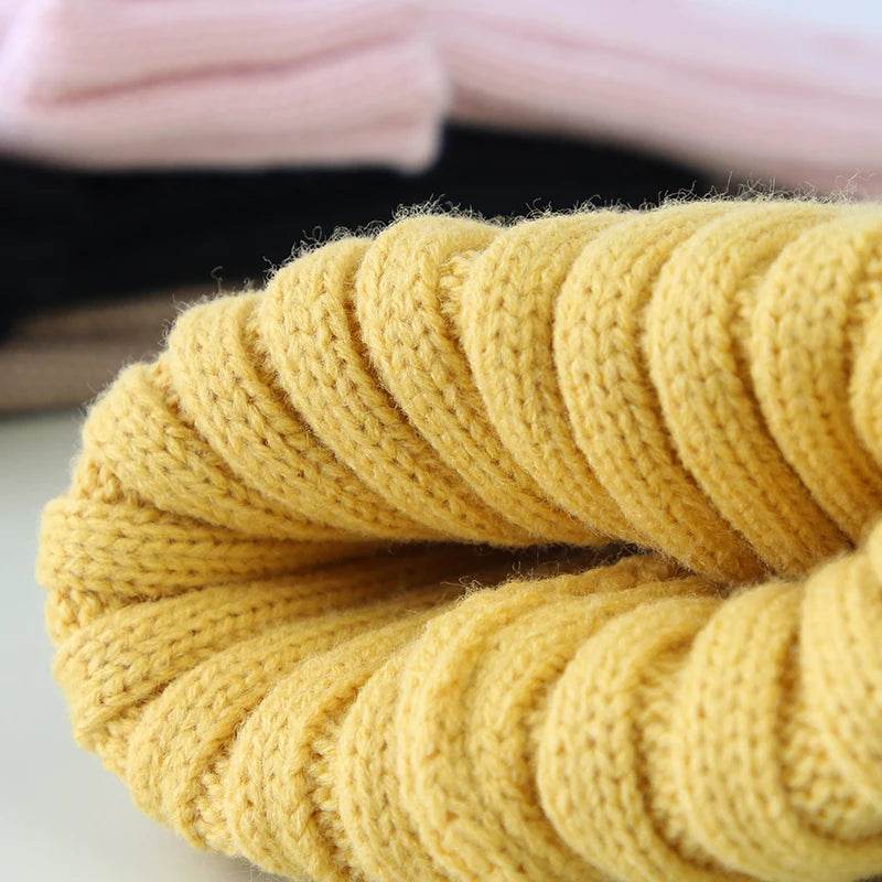 Adorable Bear Bliss: Cute Cartoon Soft Knit Beanies for Kids - Cozy Autumn & Winter Fashion - IRRAKIDS