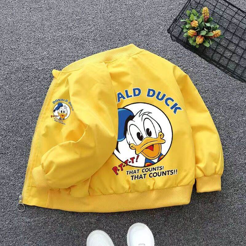 Boys Girls Cartoon Mickey Mouse Jacket - IRRAKIDS