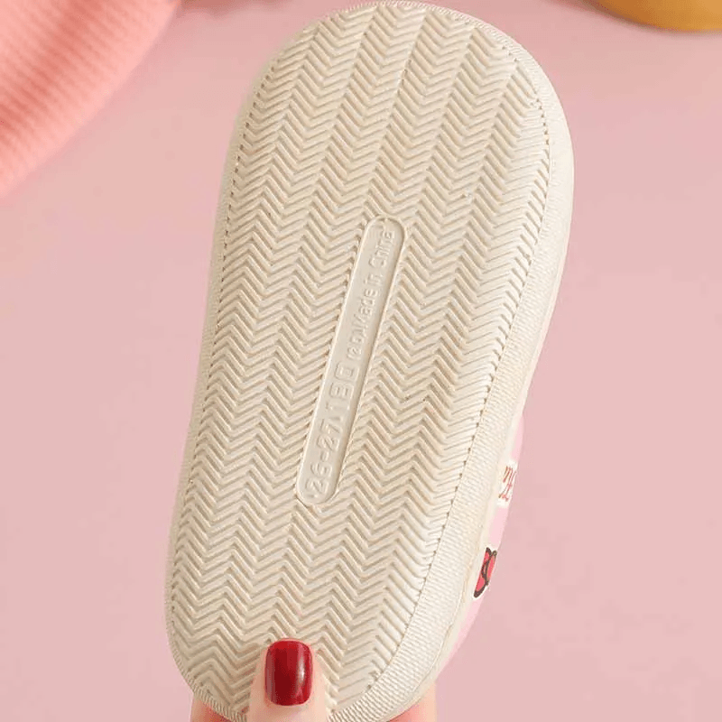 Hello Kitty Cozy Cotton Slippers: Adorable Autumn-Winter Indoor Delight for Kids! - IRRAKIDS