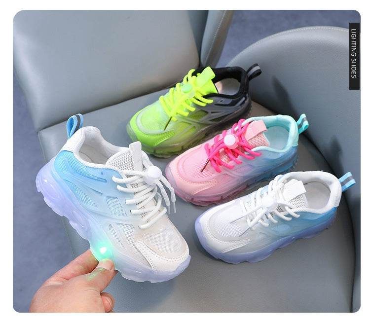 New Breathable Mesh Training Shoes: Stylish and Comfortable for Primary School Kids! - IRRAKIDS