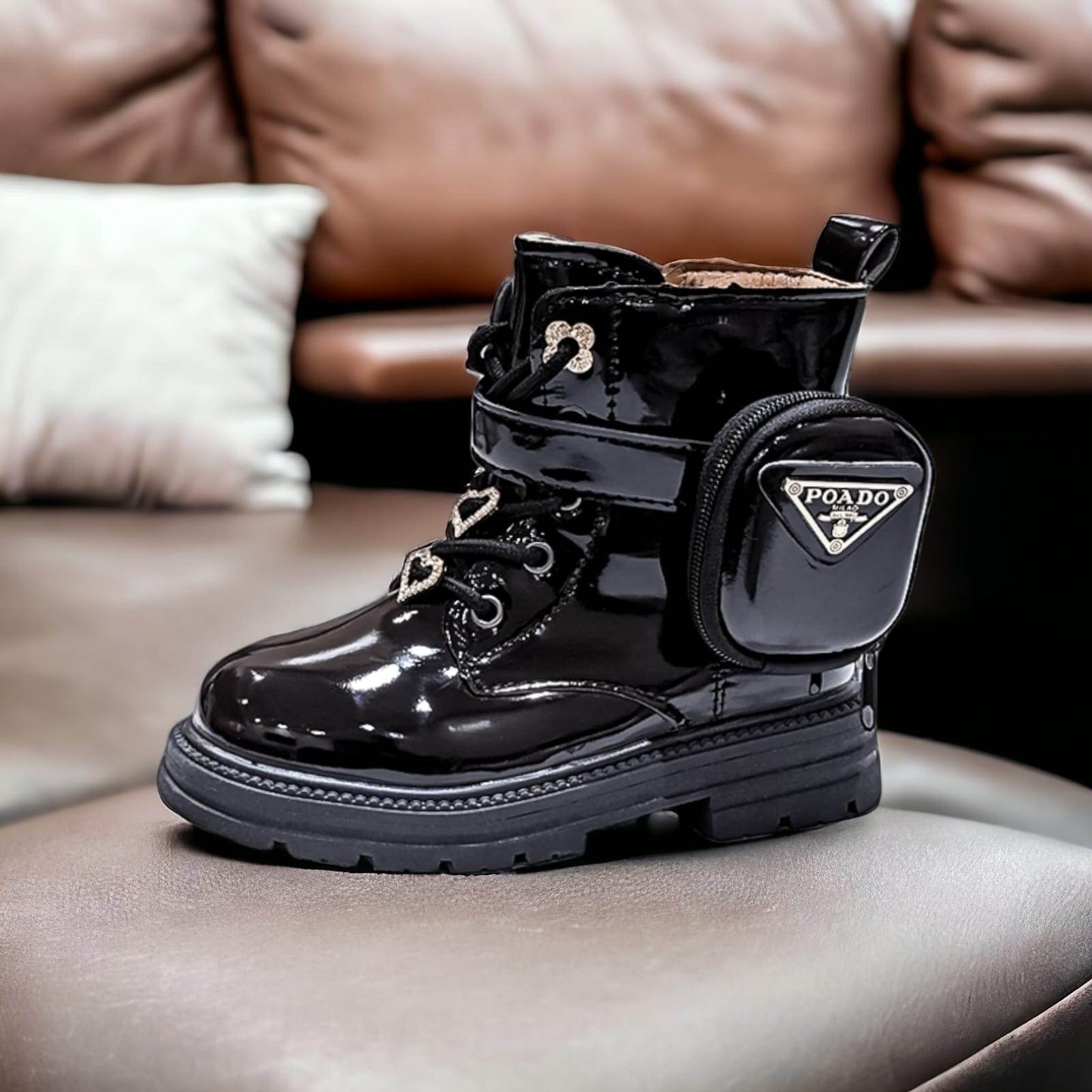 2023 shiny Fashion Martin Boots for boys and Girls - Stylishwear - IRRAKIDS