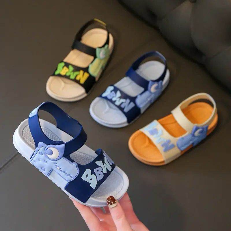 2024 New Arrival Kids Girls Buckle Straps Summer Sandals, Lightweight EVA Heel Sandals - IRRAKIDS