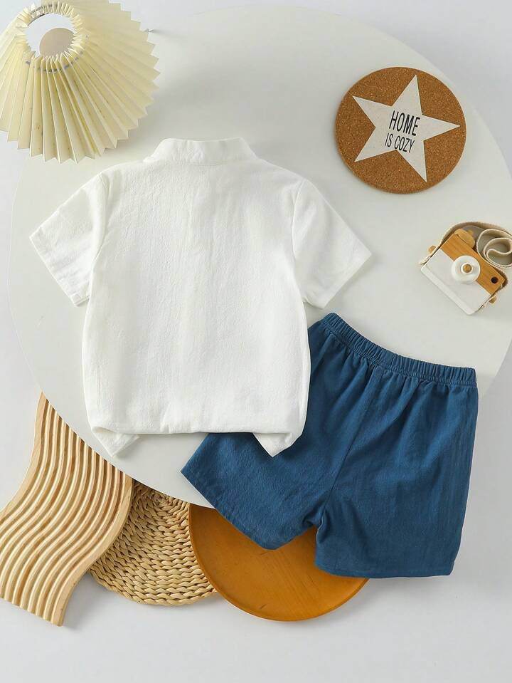 Boys rainbow shirt and shorts set - IRRAKIDS