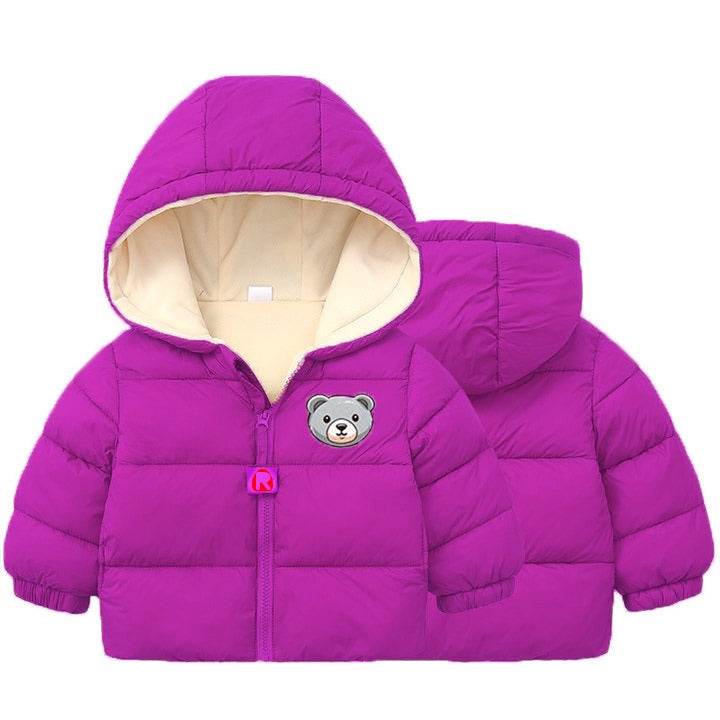 Cozy Kids' Hooded Winter Cotton Jacket - IRRAKIDS