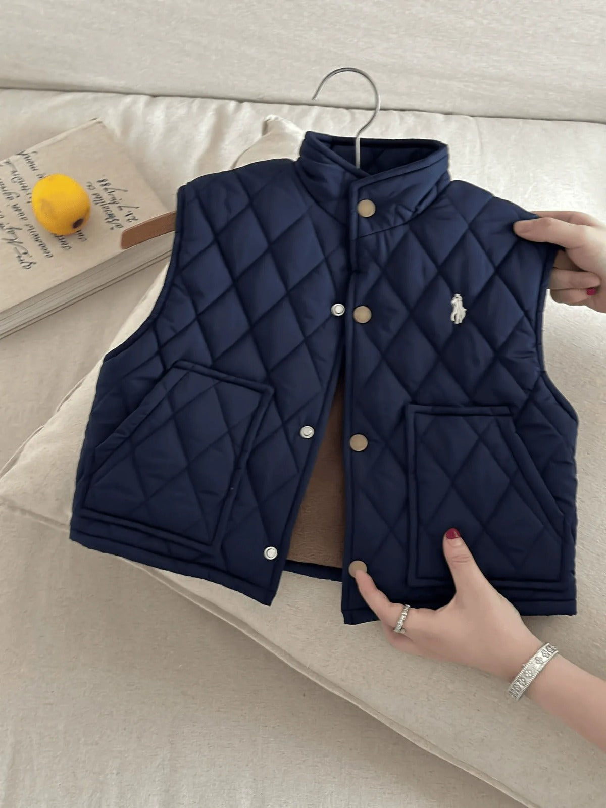 2025 New Fashion Embroidered Boys and Girls Children's Jacket