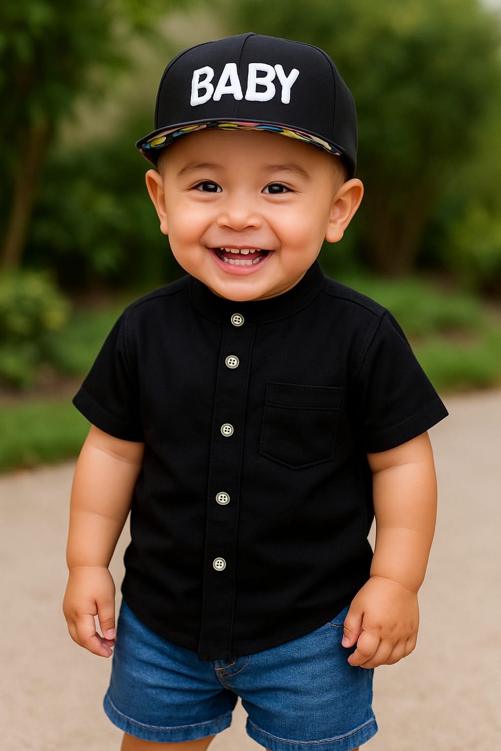 Cartoon Cool: ensemble chemise à manches courtes + Short d'été en coton pour garçons