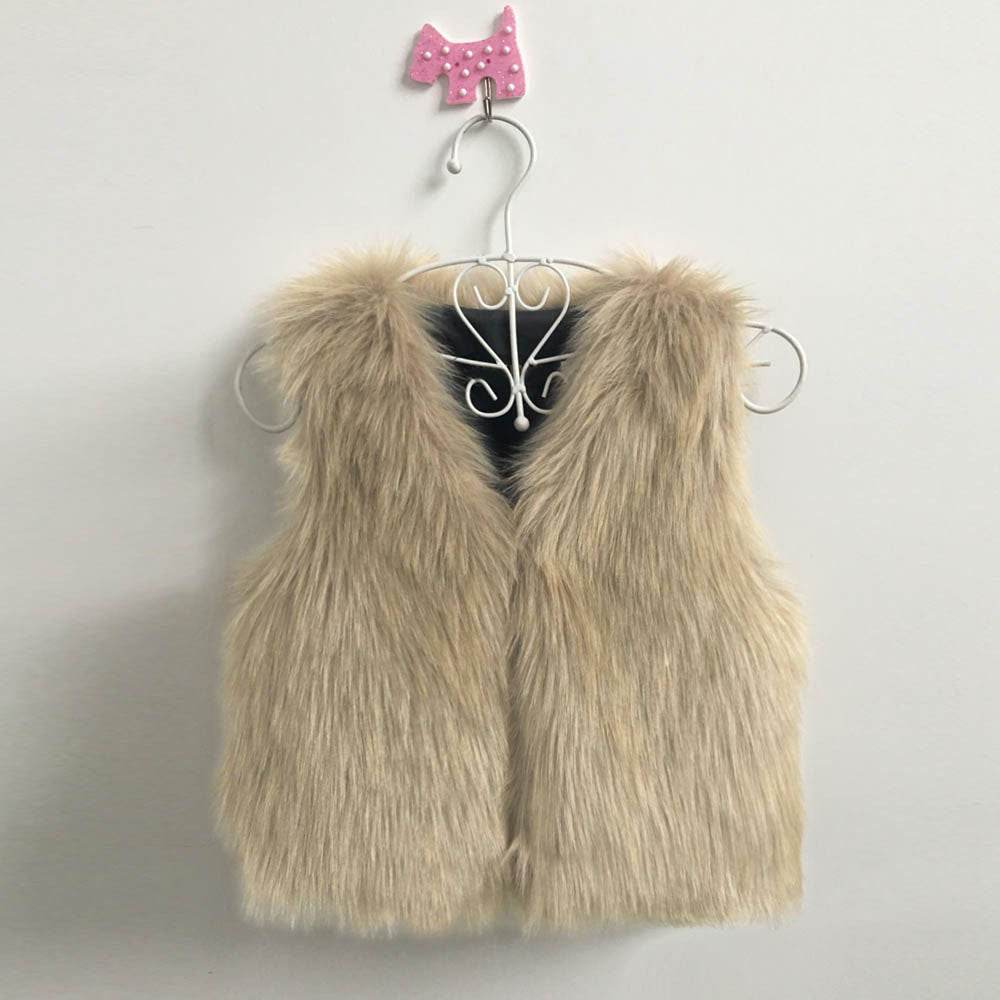 Stylish & Warm: 2024 Children's Autumn-Winter Fur Vest - IRRAKIDS