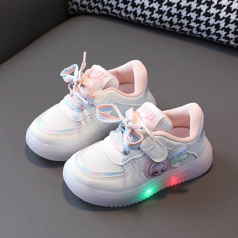 Girl's LED Light summer 2024 Shoes - Illuminated Comfort - IRRAKIDS