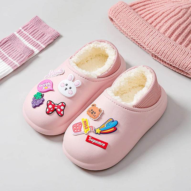 Cozy Comfort: 2023 New Style Kids Winter Bedroom Slippers - Children's Casual Shoes, Unisex Footwear for Baby (Limited Stock) - IRRAKIDS