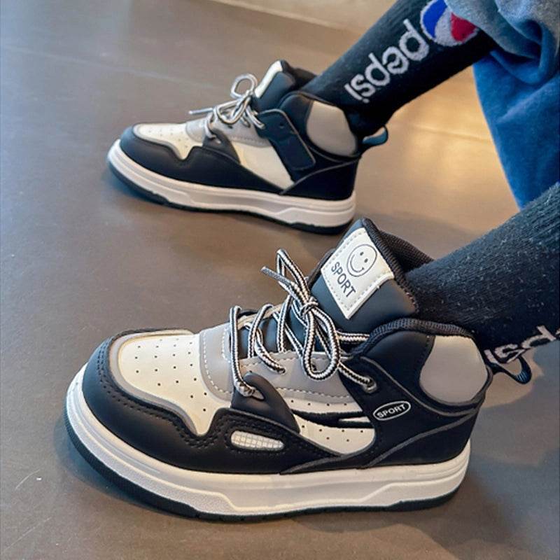 UltraGrip High-Top Sneakers: Lightweight, Anti-Slip, and Comfortable for Kids' Sports & Activities - IRRAKIDS