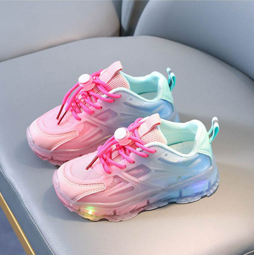New Breathable Mesh Training Shoes: Stylish and Comfortable for Primary School Kids! - IRRAKIDS