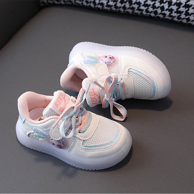 Girl's LED Light summer 2024 Shoes - Illuminated Comfort - IRRAKIDS