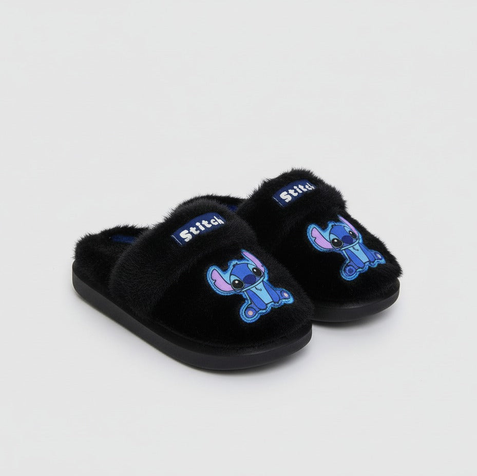 Fuzzy Stitch Slippers — Product image:
