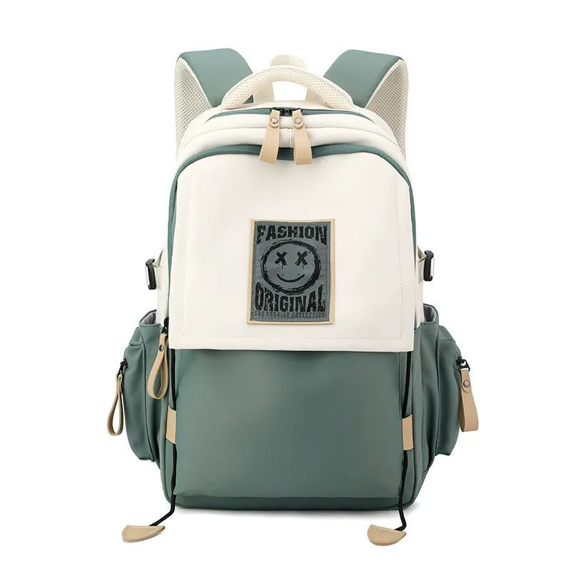 Sac à dos d'école unisexe haut de gamme et durable – Style moderne, grande capacité et confort longue durée