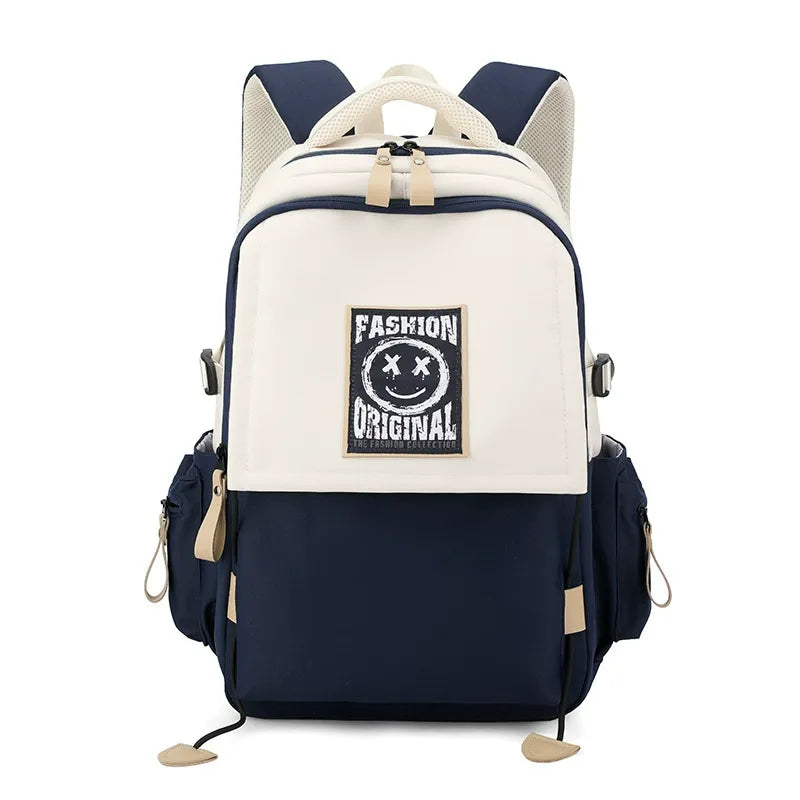 Sac à dos d'école unisexe haut de gamme et durable – Style moderne, grande capacité et confort longue durée