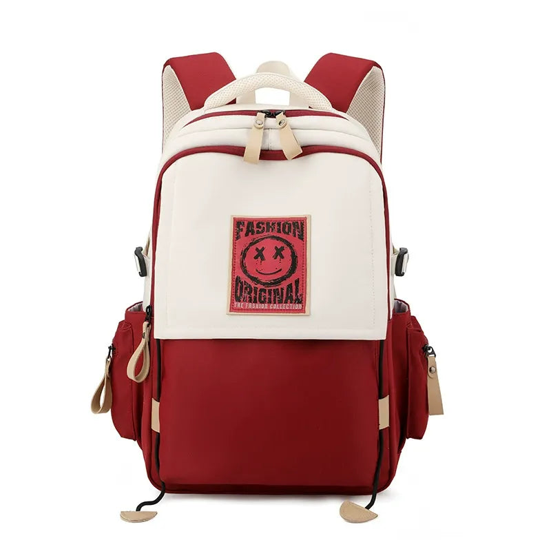 Sac à dos d'école unisexe haut de gamme et durable – Style moderne, grande capacité et confort longue durée
